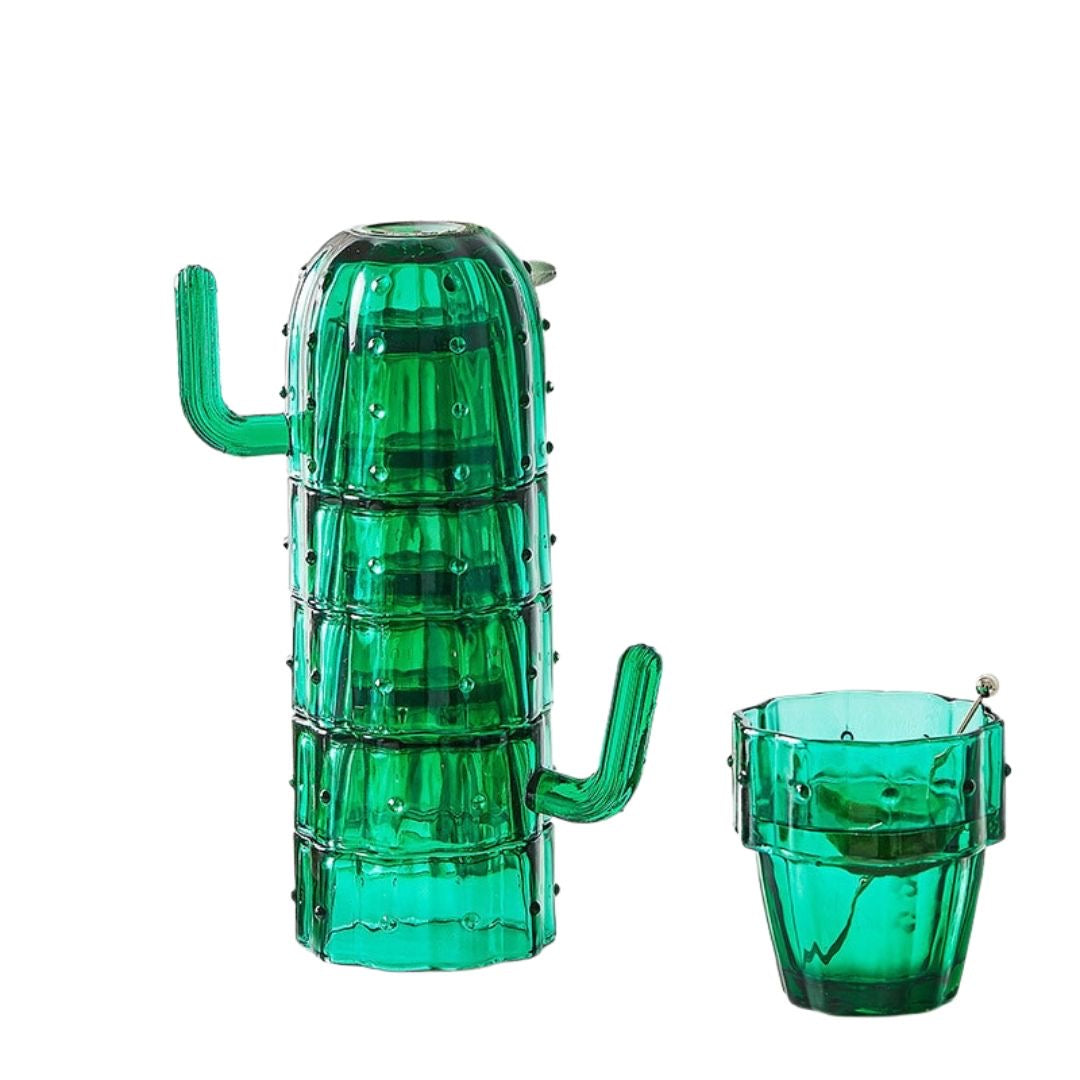 Stackable Cactus Cup Set