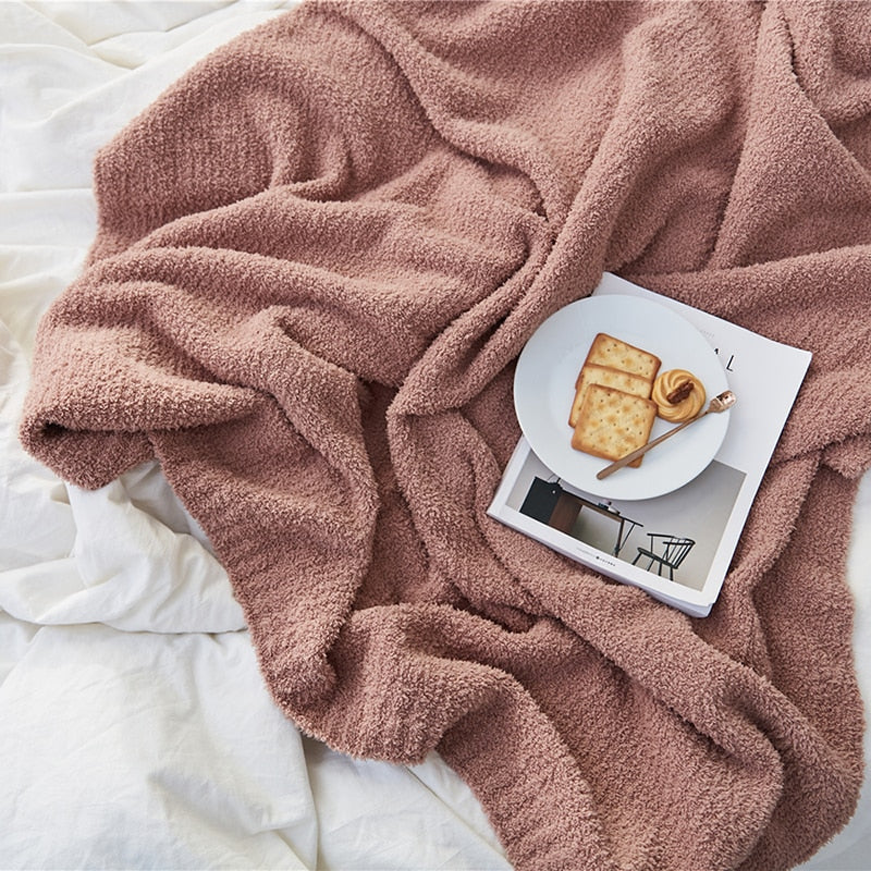 Luxe Cozy Plush Throw