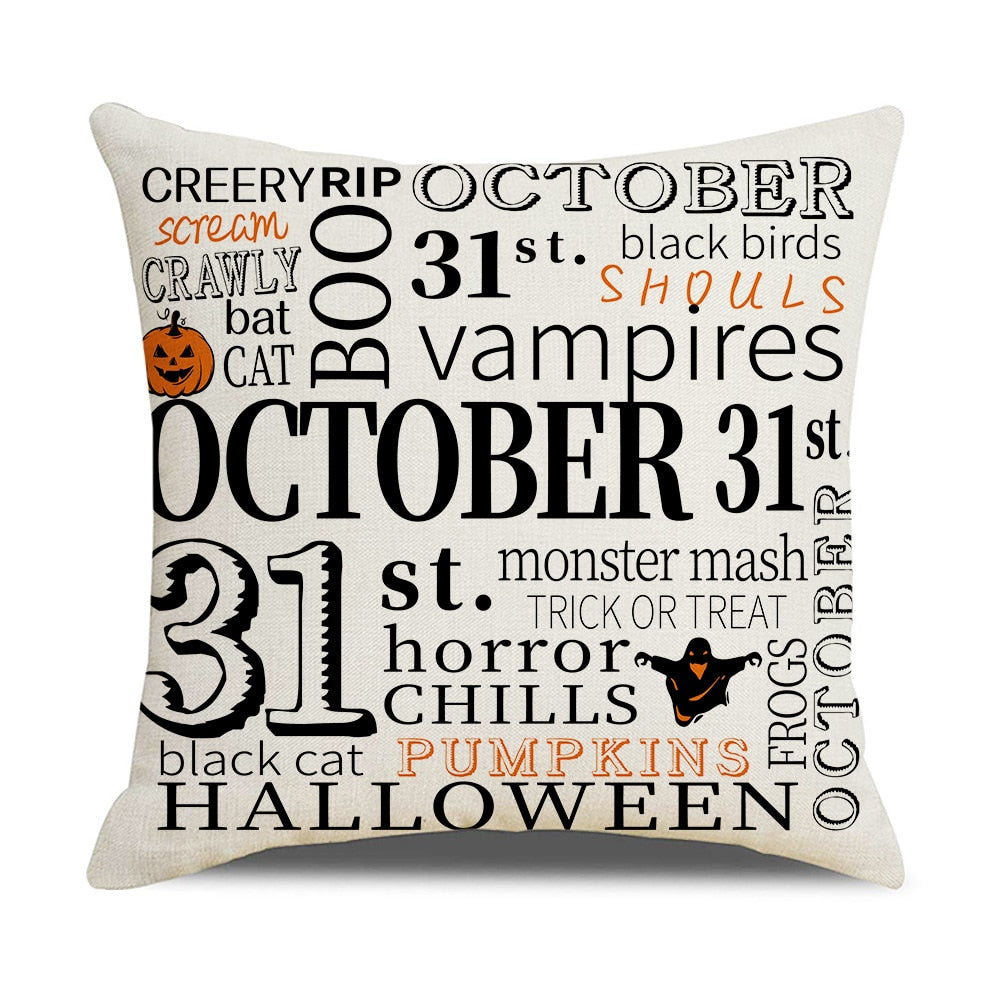 Halloween Pillow Cover