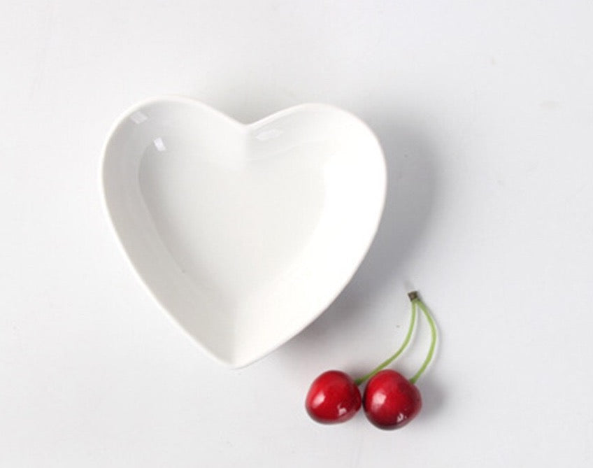 Heart Shaped Mini Dish Set