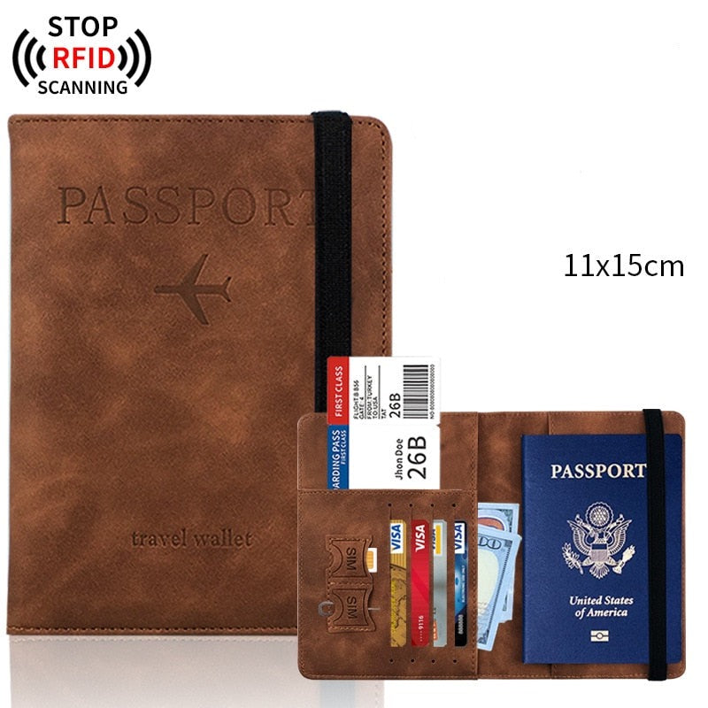 RFID-Blocker Passport Cover