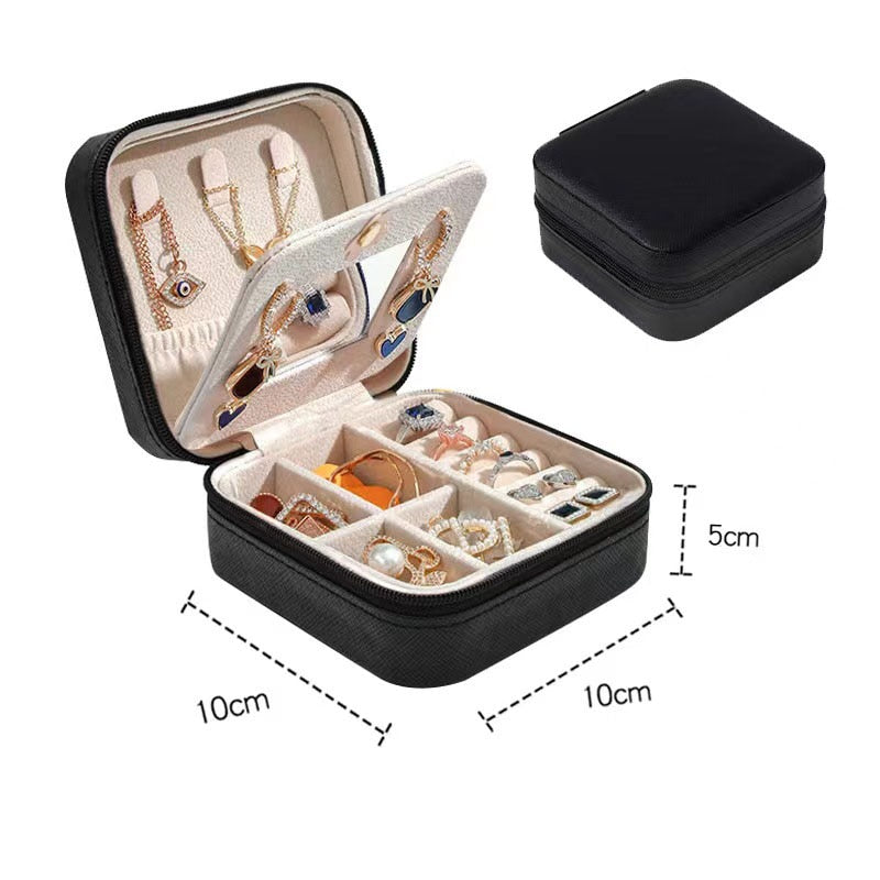 Travel Ready Jewelry Organizer Case