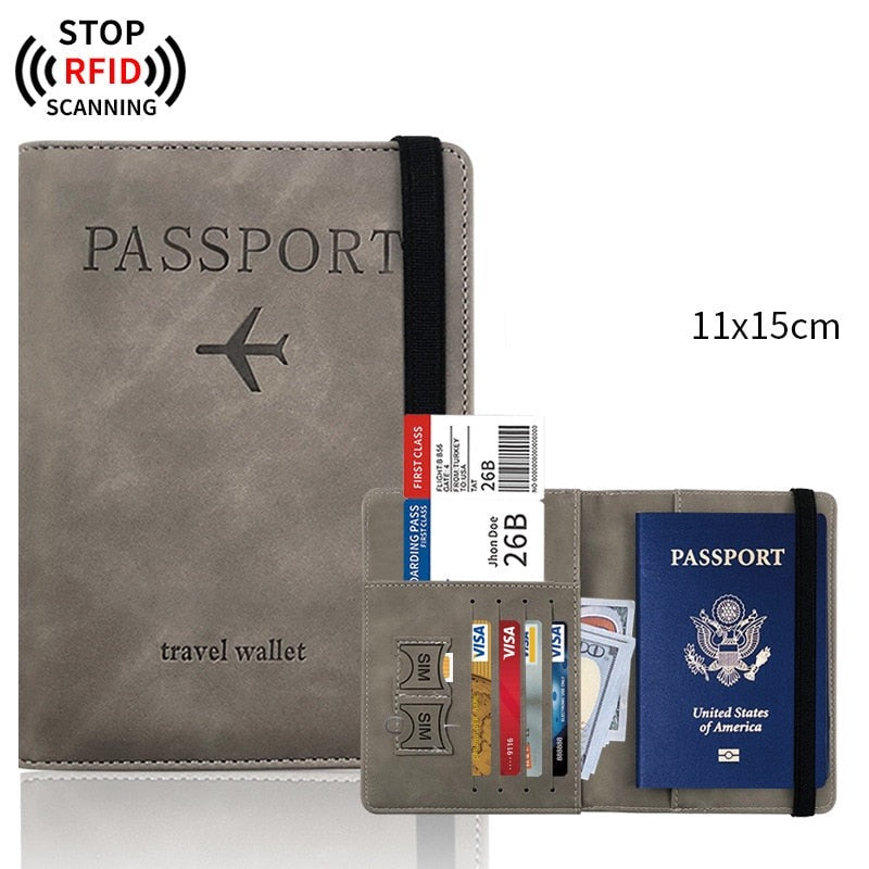 RFID-Blocker Passport Cover