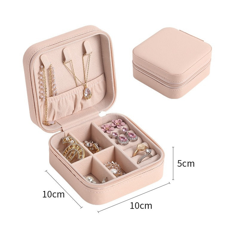 Travel Ready Jewelry Organizer Case