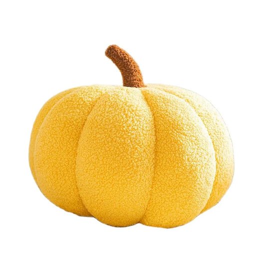 Boucle Pumpkin Plush Pillow