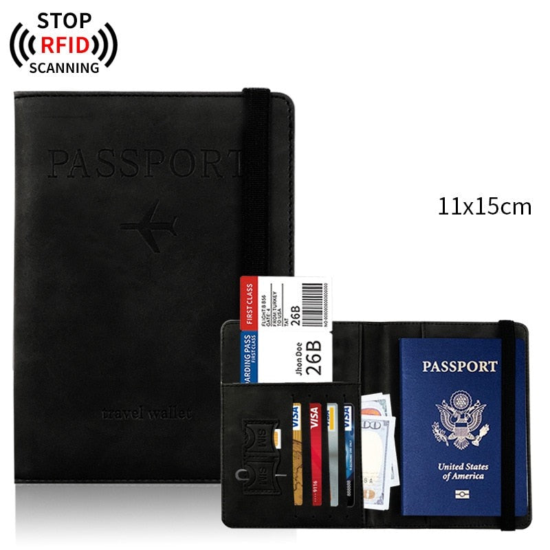 RFID-Blocker Passport Cover