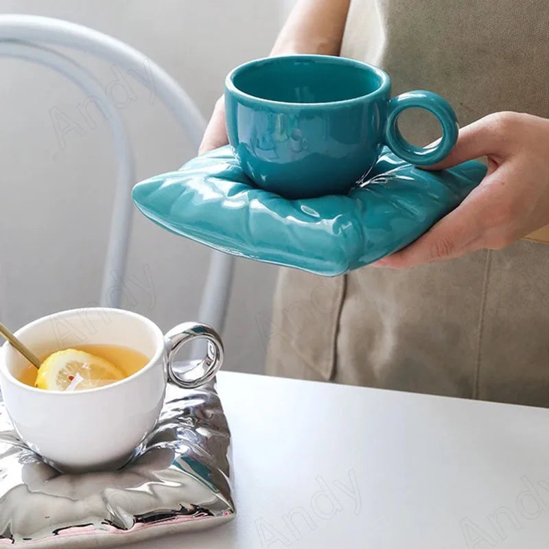 Pillow Mug & Saucer