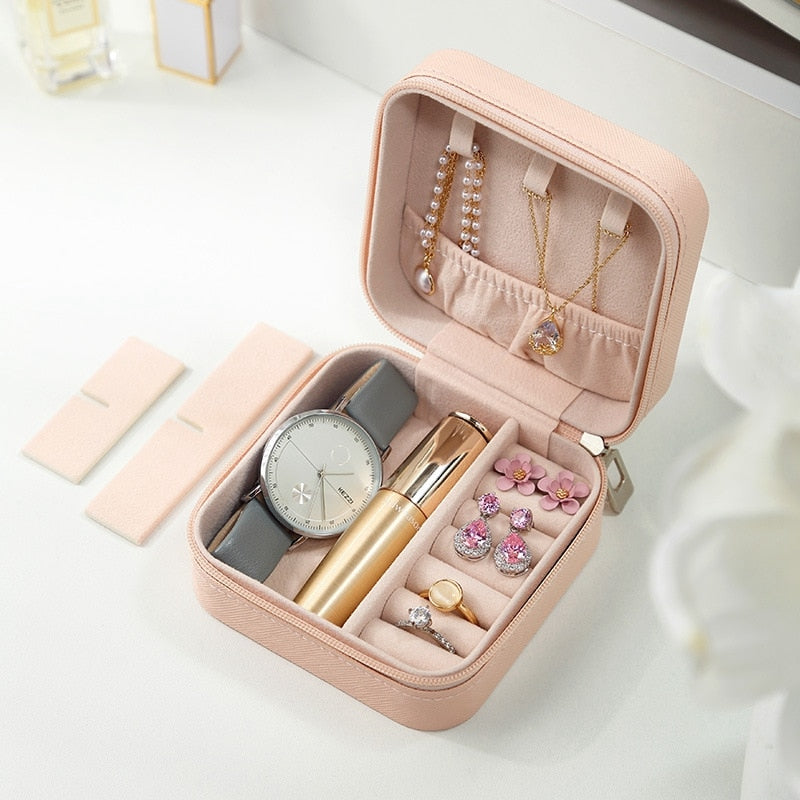 Travel Ready Jewelry Organizer Case