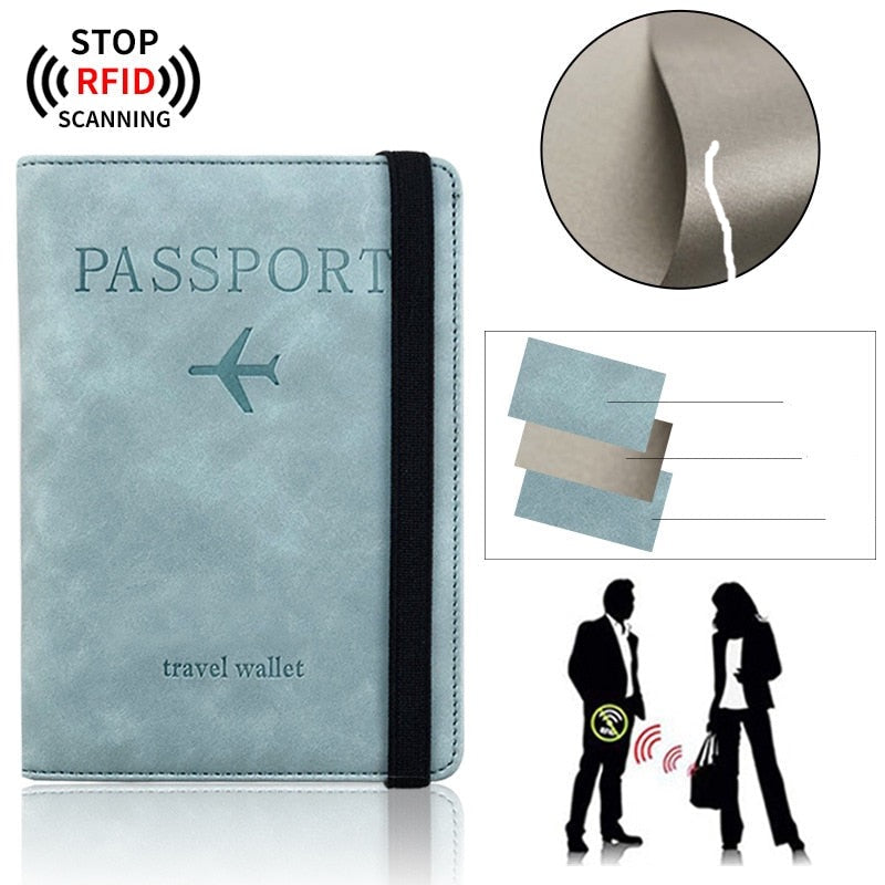 RFID-Blocker Passport Cover