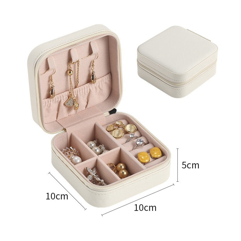 Travel Ready Jewelry Organizer Case