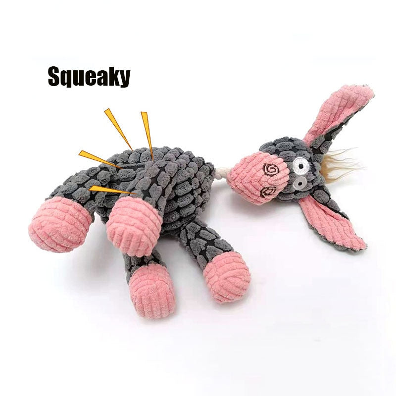 Squeaky Plush Pet Toy