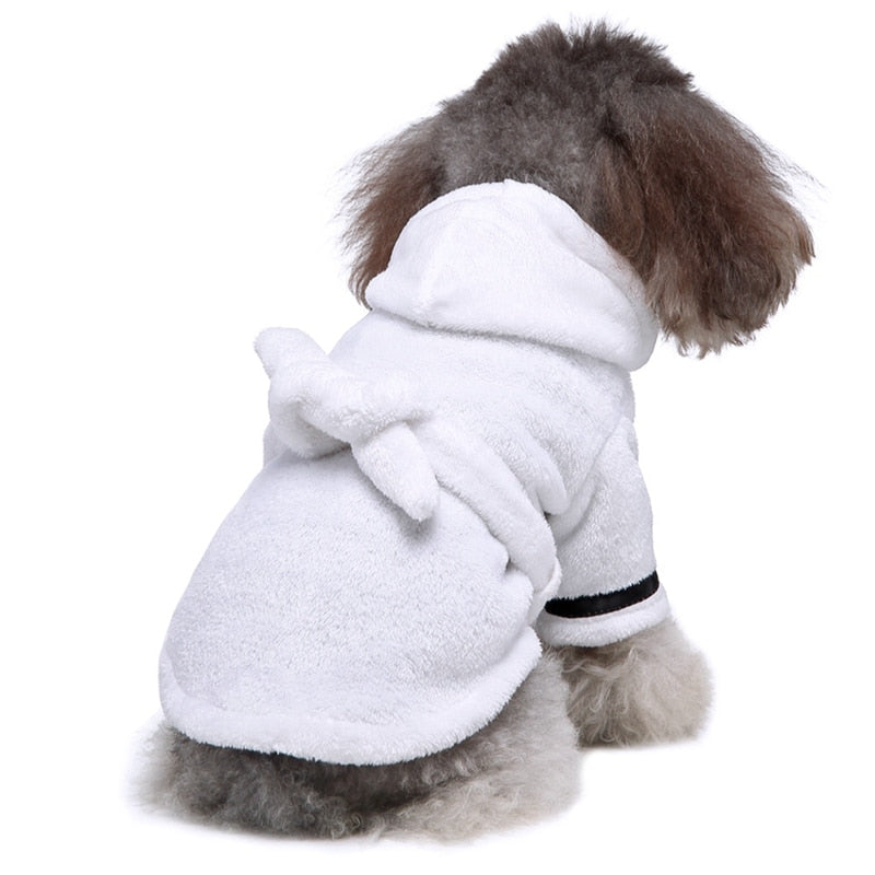 Adorable Doggie Bath Robe