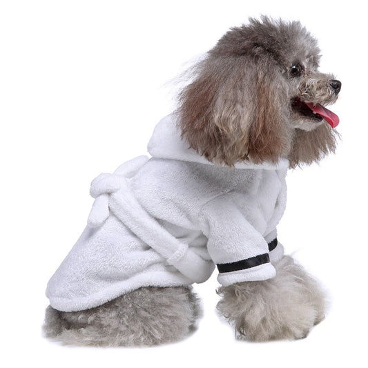 Adorable Doggie Bath Robe