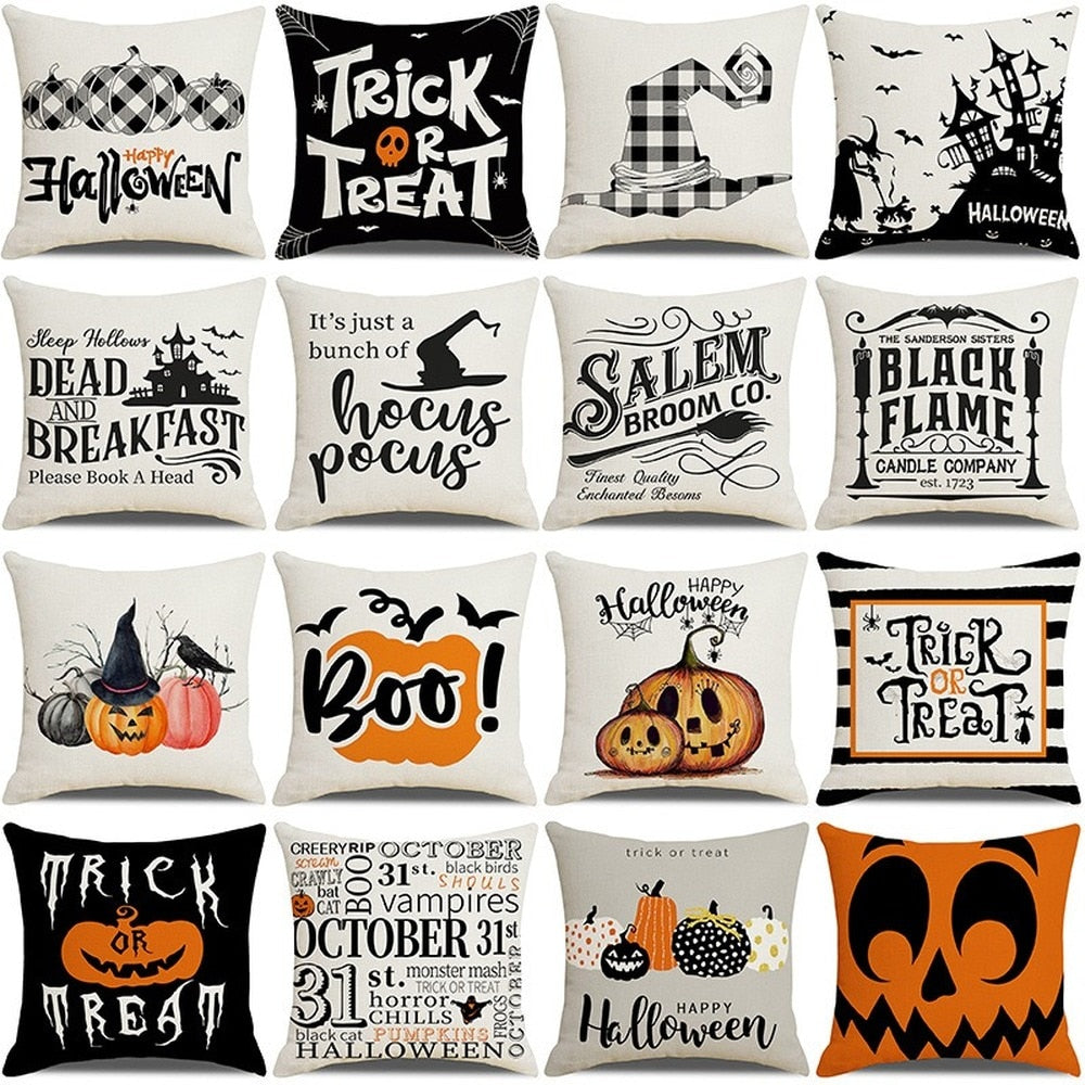 Halloween Pillow Cover