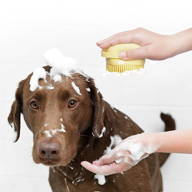 Soft Pet Bath Brush