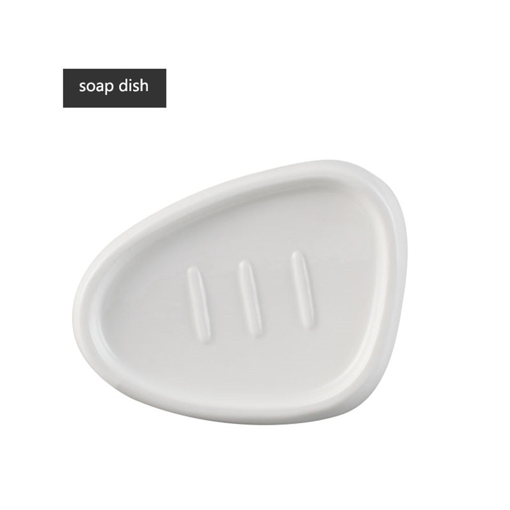 Nordic Ceramic Bath Accessories