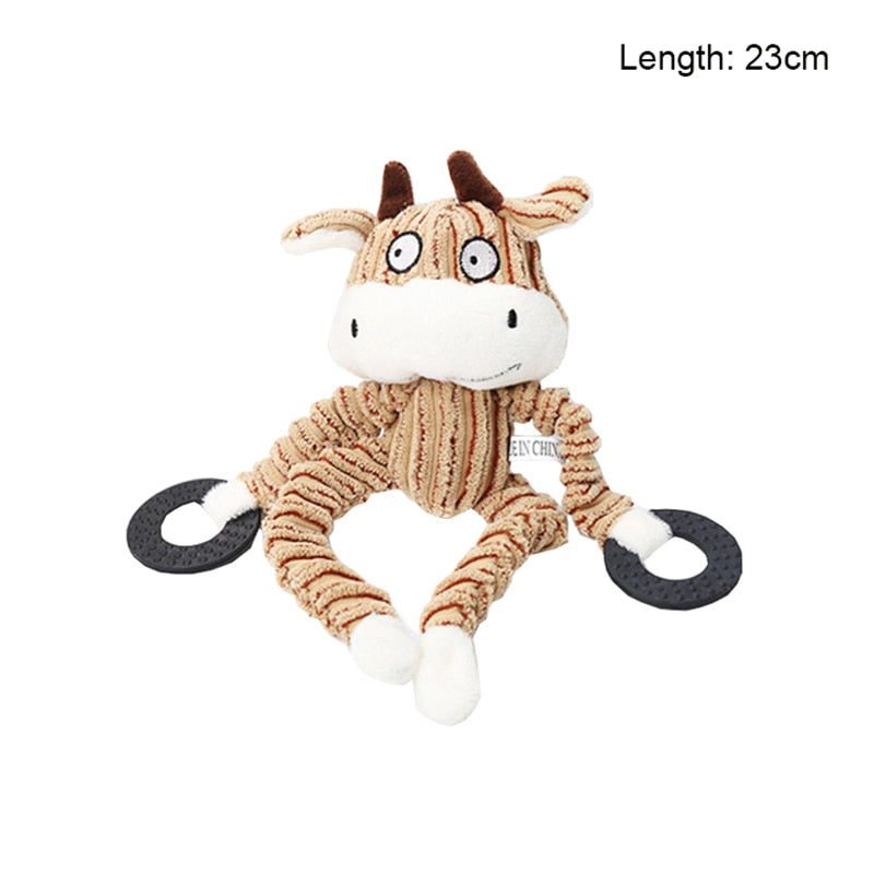 Squeaky Plush Pet Toy